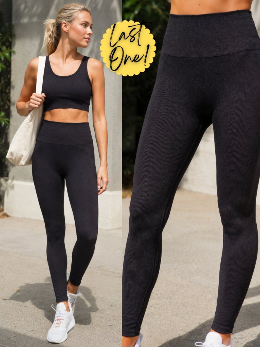 Sonia Ribbed Dry Brush Seamless Leggings